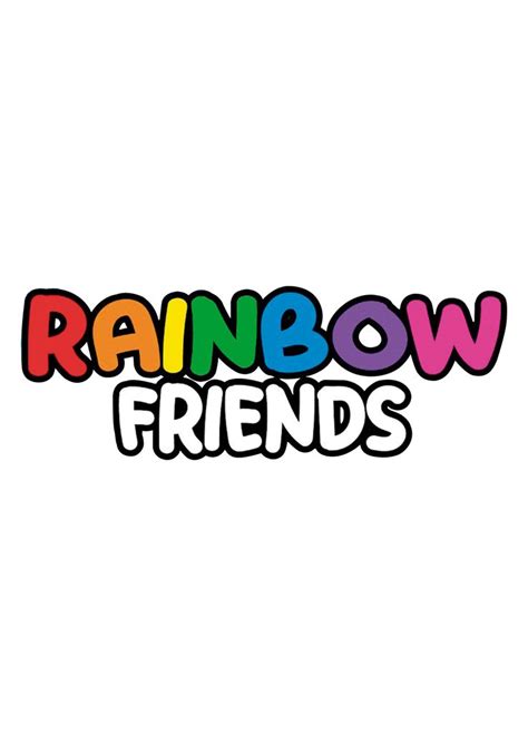 RAINBOW FRIENDS | Friend logo, Rainbow, Friends season