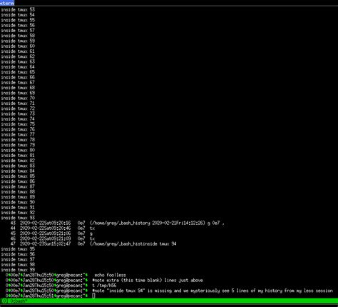 tmux loses output when changing window size · Issue #2536 · tmux/tmux ...