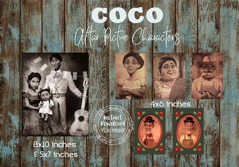 Printable Coco Ofrenda Photos