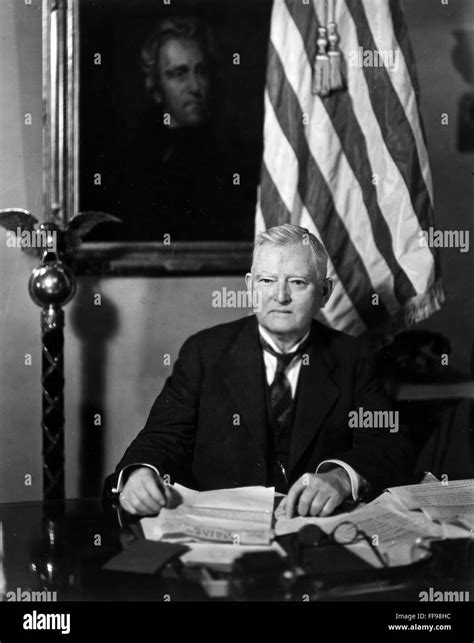 JOHN NANCE GARNER /n(1868-1967). Vice-President of the United States, 1933-1941. Photographed ...