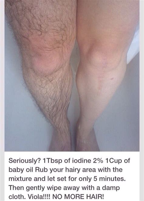 Remove Leg Hair WITHOUT Shaving! Simply Soak Your Legs #Fashion #Beauty ...