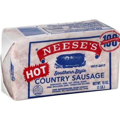 Neeses Country Sausage, Hot, Southern Style | Publix Super Markets