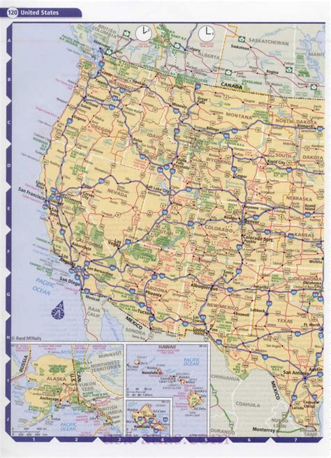 United States Road Map With Cities Printable - Printable US Maps