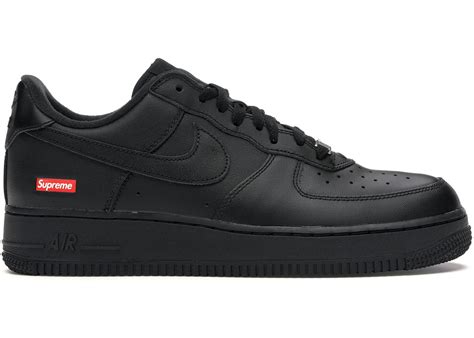 Nike Air Force 1 Low Supreme Black - CU9225-001