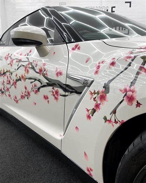 Nissan GTR - Cherry Blossom - Personal Wrapping Project