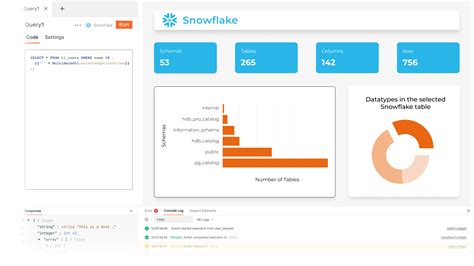 Build Your Snowflake IDE with Appsmith