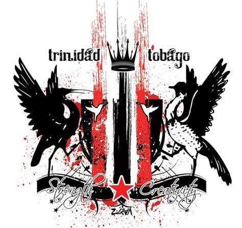 Trinidad and Tobago coat of arms Zigwa | Trinidad and Tobago ...