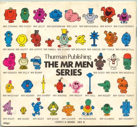 Mr Men books : nostalgia