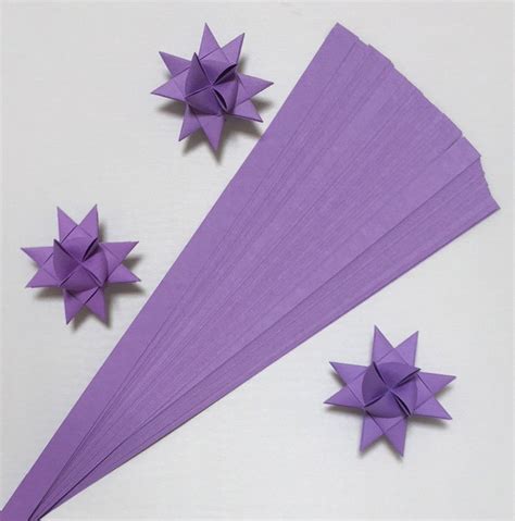 Moravian Star Paper Strips | Origami Resource Center