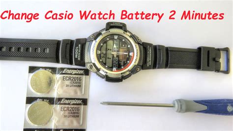 Backyard Birding....and Nature: How To Change Casio Watch Batteries In Two Minutes!