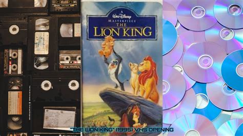 Opening to "The Lion King" 1995 VHS - YouTube