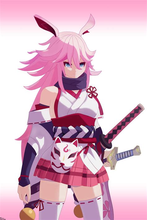 Yae Sakura-Honkai Impact 3rd by Andrasfu1027 on DeviantArt