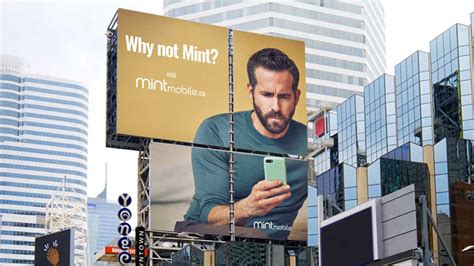 Ryan Reynolds releases billboard and website calling for Mint Mobile in ...