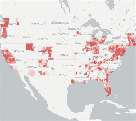 Xfinity (Comcast) Availability Areas & Coverage Map | Decision Data ...