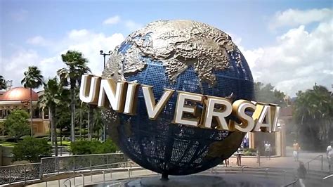 Universal Studios - Spinning Globe close up - (HD) by jonfromqueens - YouTube