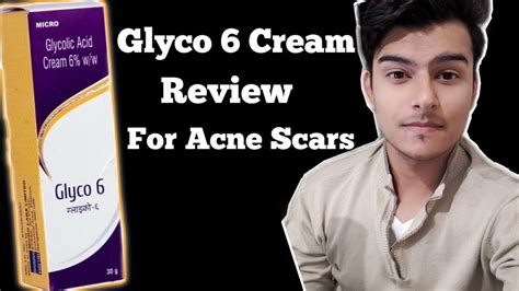 Glyco 6 Cream | glycolic acid | Remove pigmentation | Acne Scars ...