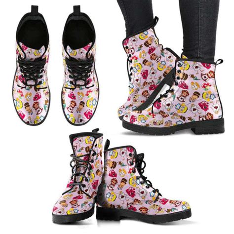 Alice In Wonderland Women's Leather Boots – FRA