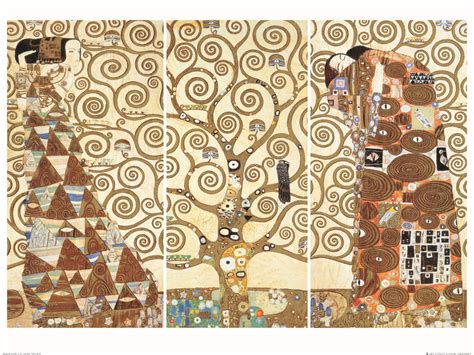 Gutsav Klimt Tree of Life, Stoclet Frieze — Poster Plus