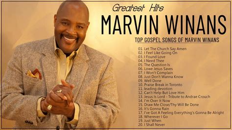 Best Gospel Songs Playlist Of Marvin Winans || Greatest Marvin Winans Gospel Music Collection ...