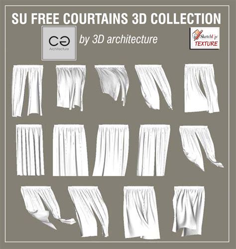 SKETCHUP TEXTURE: Search results for curtains