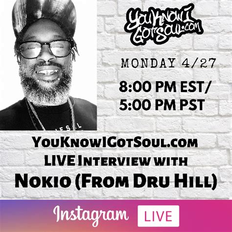 Nokio Of Dru Hill Talks Solo Music, His Production Process, Dru Hill ...