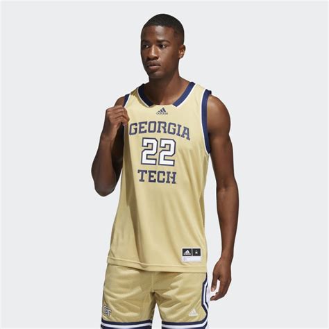 adidas Yellow Jackets Swingman Jersey - Beige | Free Shipping with ...