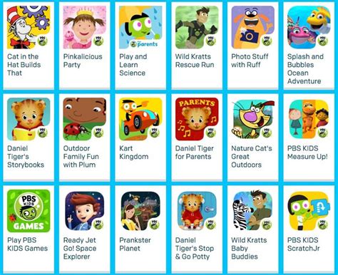 Educational Video and Game Apps from PBS KIDS!