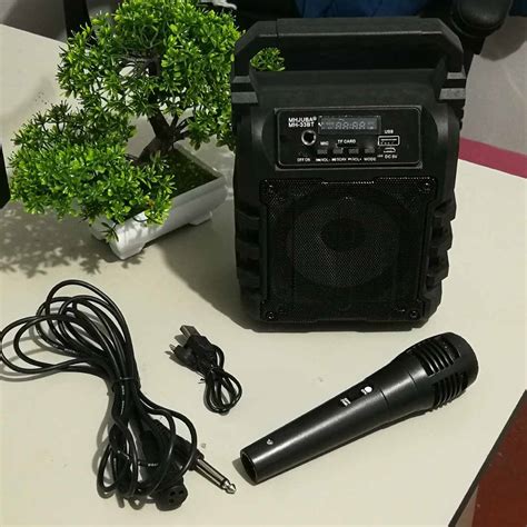 Portable Mini Bluetooth Karaoke Speaker with Mic – Save Max Ph