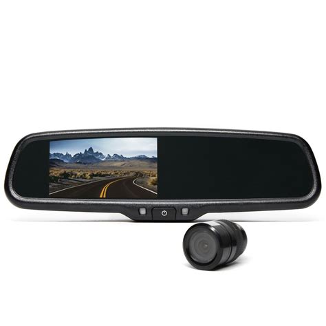 Rear View Safety Backup Camera System - Mirror with Monitor - Flush Mount Backup Camera Rear ...