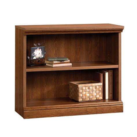 Sauder Camden County 2-Shelf Bookcase, Planked Cherry finish - Walmart.com