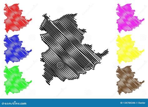 Shan State map vector stock vector. Illustration of country - 134784346