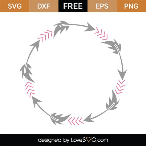 Free Monogram Frame SVG Cut File - Lovesvg.com