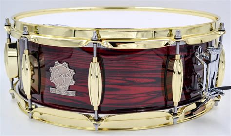 Red Strata Snare - 14 x 5.5 | Cogs Custom Drums LLC