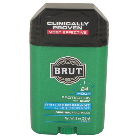 Brut Classic Antiperspirant + Deodorant Oval-Solid Stick 2 Oz ...