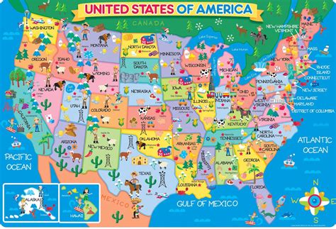 USA Map | Mini Office | Pinterest | 50 states