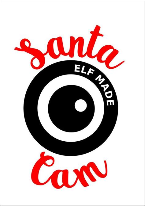 Svg Christmas Santa Cam SVG Dxf Pdf Cuttable File Santa - Etsy | Santa ...