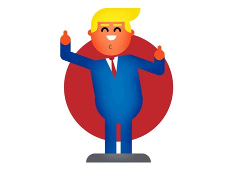 Donald Trump Dancing In Hell by Carlos López on Dribbble