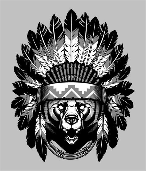 Indian Bear | Bear tattoo designs, Bear art, Bear artwork