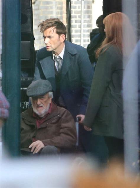 Bernard Cribbins last pics: David Tennant pushes late star in wheelchair to film Dr Who ...