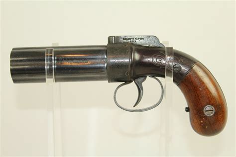 Antique Allen & Thurber Percussion Pepperbox Revolver 012 | Ancestry Guns