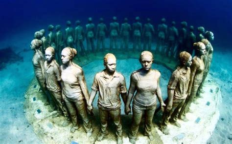 Underwater Sculpture Park In Caribbean Countries