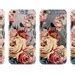 Personalized women's Iphone 6 plus case clear Floral