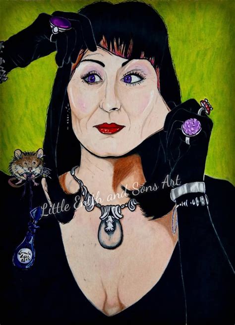 The Grand High Witch the Witches Movie Character Art Print - Etsy