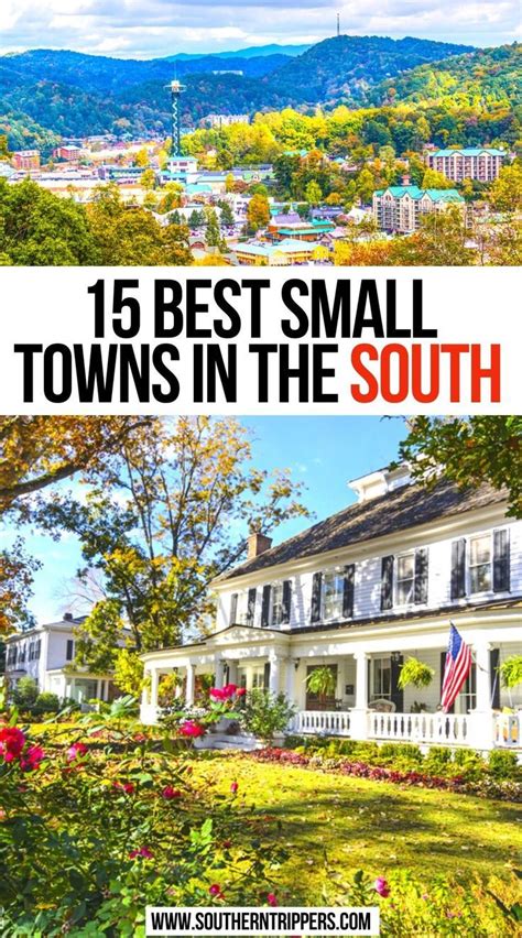 15 cutest small towns in the south usa – Artofit