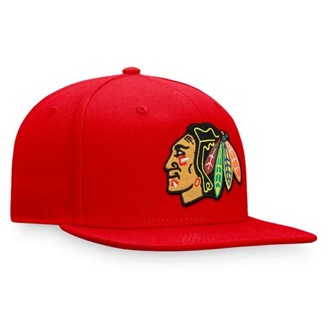 Chicago Blackhawks Red Fanatics Snapback Hat – Clark Street Sports