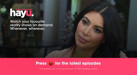 hayu app - reality shows on demand - Virgin Media Community - 3083613