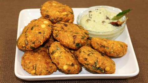 Masala Vada Recipe: Authentic Dal Vada | Chana Dal Vada Delight