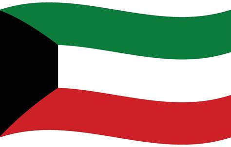 Kuwait flag wave. Flag of Kuwait 27477767 Vector Art at Vecteezy