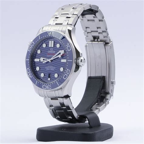 Omega Seamaster Diver 300 M Blue Dial 42mm New 2021 - Millenary Watches