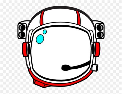 Astronaut Helmet Clip Art - Cartoon Astronaut Helmet - Free Transparent ...